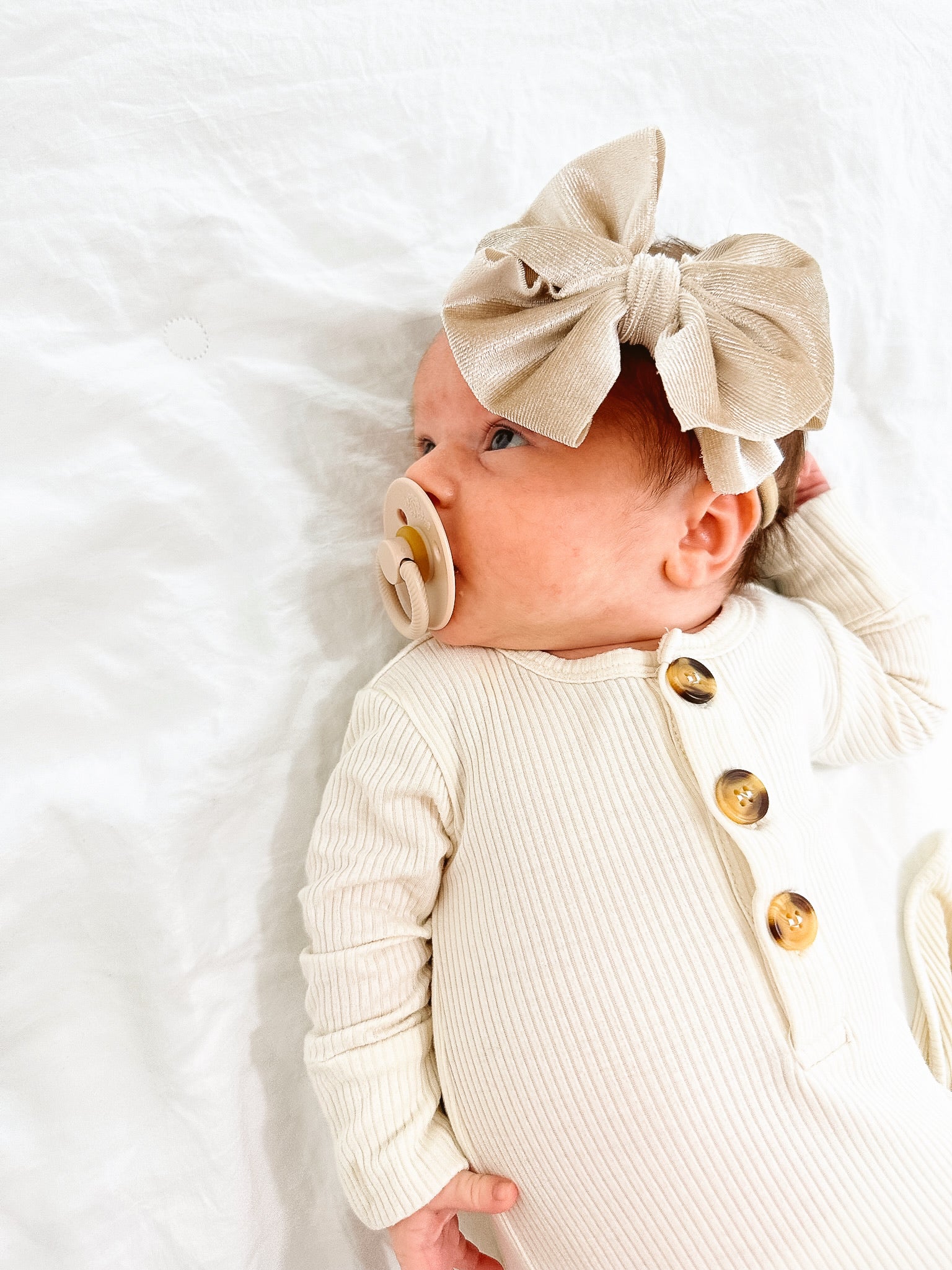 Neutral Velvet Headband 3-Pack