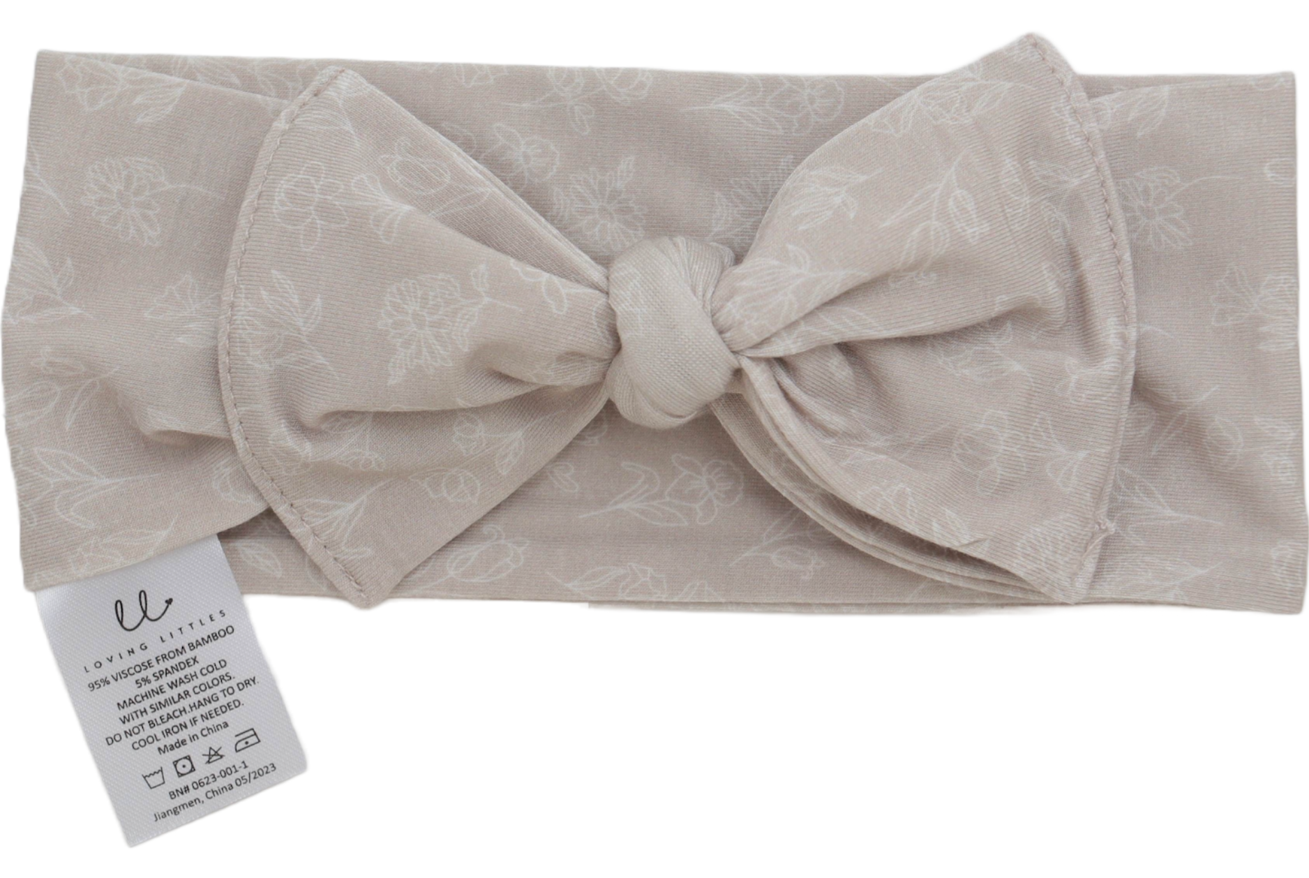 Lennon Desert Welcome Baby Bundle Set: Blanket, Headband, Knotted Gown