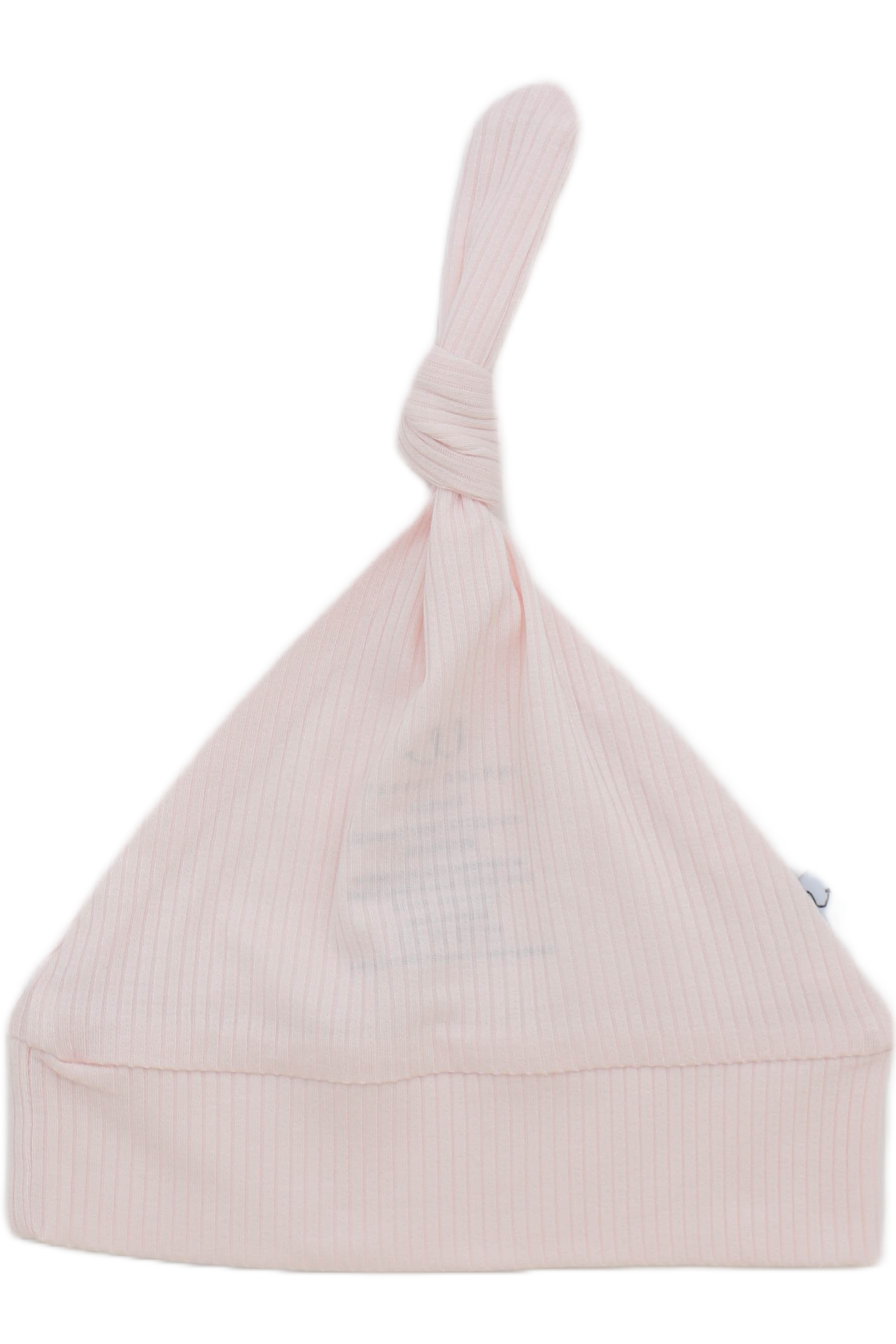 Ribbed Bubblegum Welcome Baby Bundle Set: Blanket, Hat, Knotted Gown