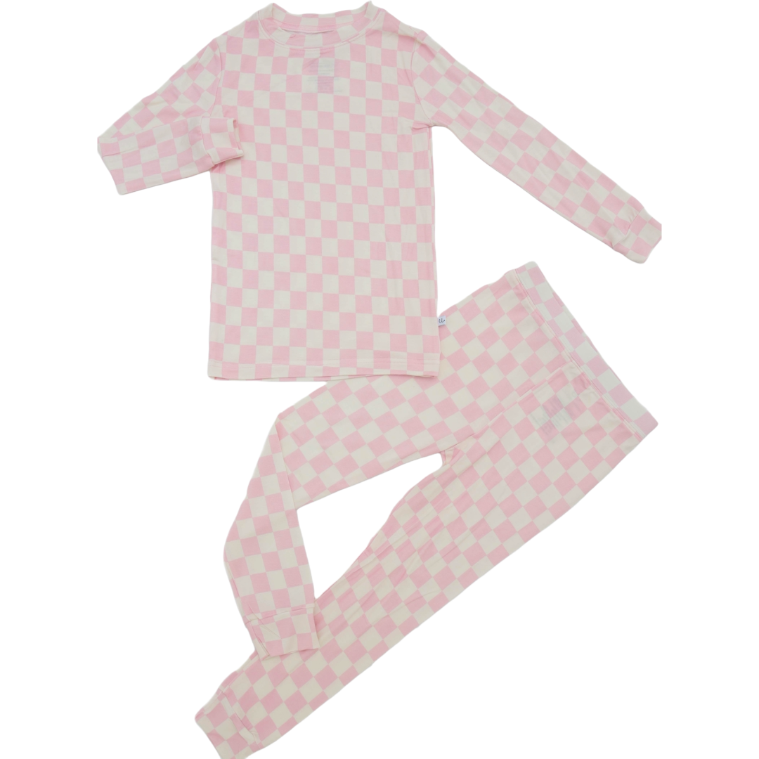 Madden Bubblegum Long Sleeve and Pants Pajama Set