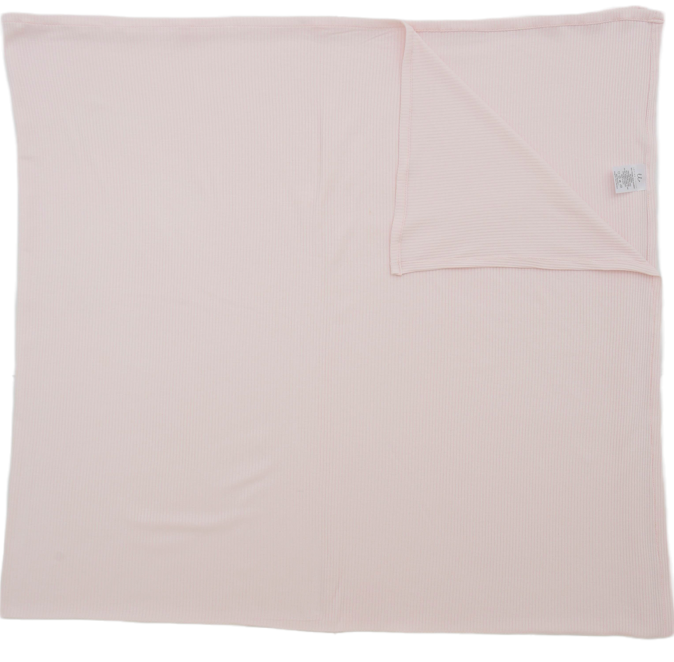 Ribbed Bubblegum Welcome Baby Bundle Set: Blanket, Headband, Knotted Gown