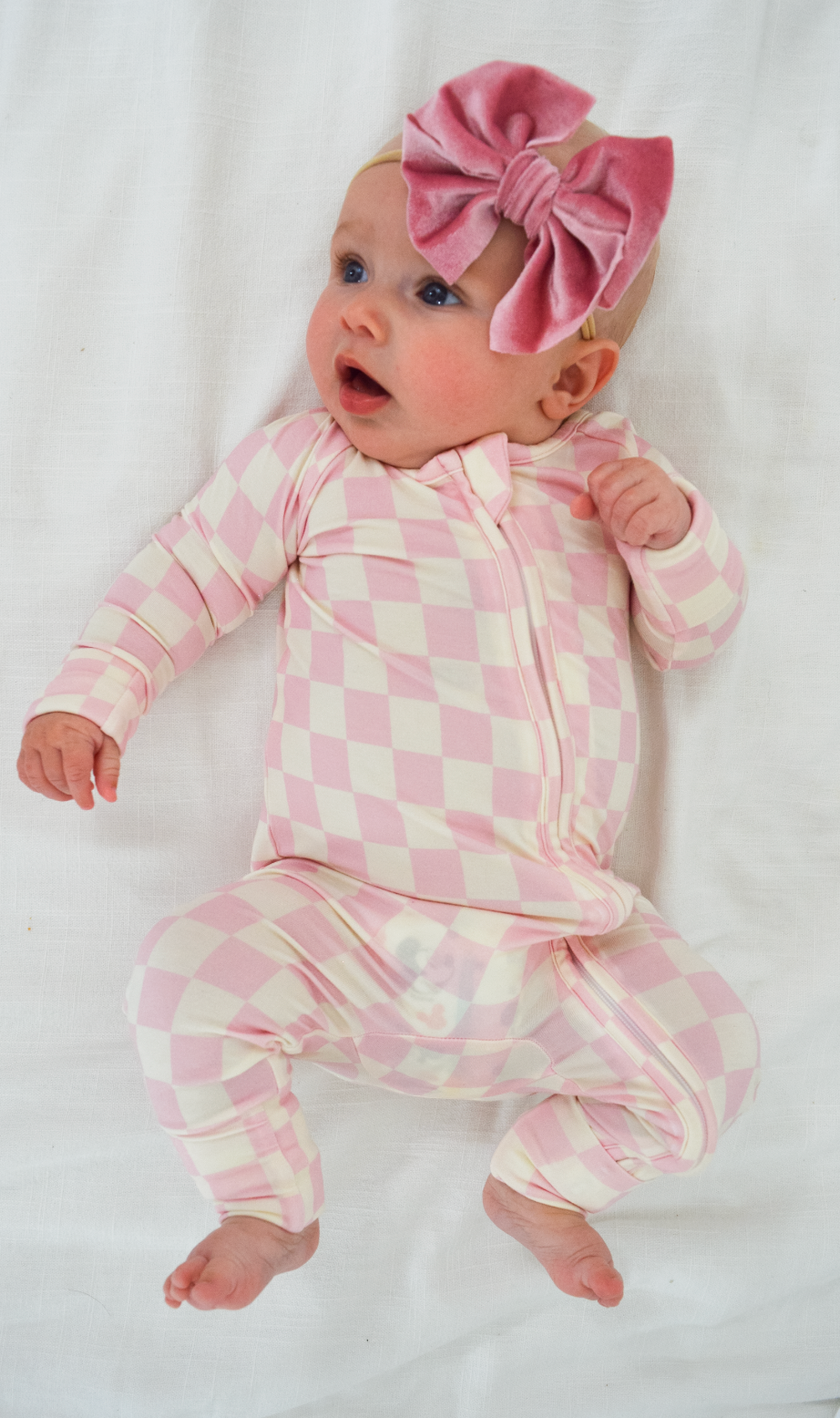 Pink Velvet Headband 3-Pack