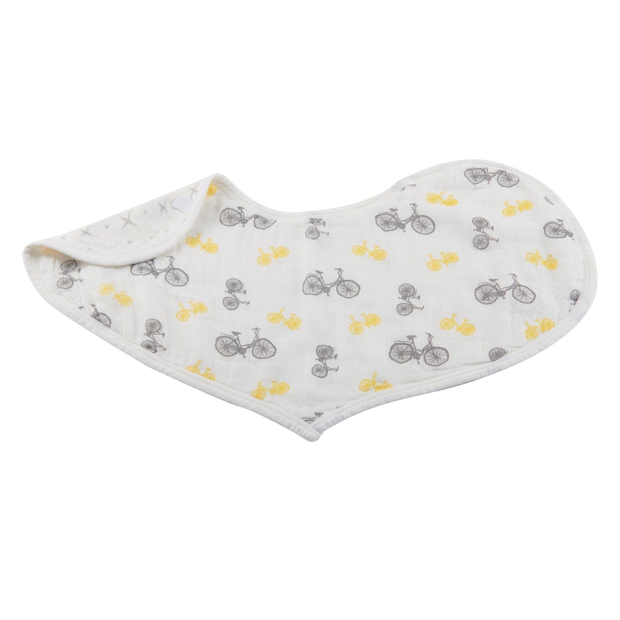 Traveler Bamboo Heart Bibs 2 pack