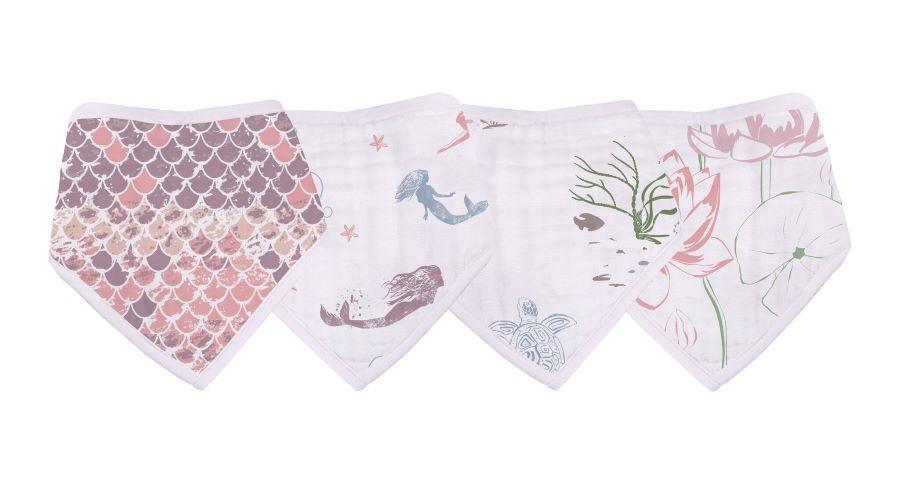 Under The Sea Bandana Bibs - 4 pack