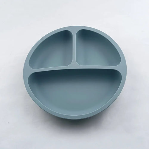 Baby Safe Silicone Dining Plate with Suction