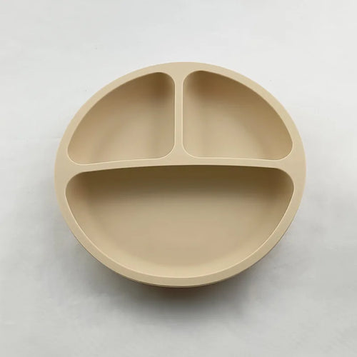 Baby Safe Silicone Dining Plate with Suction