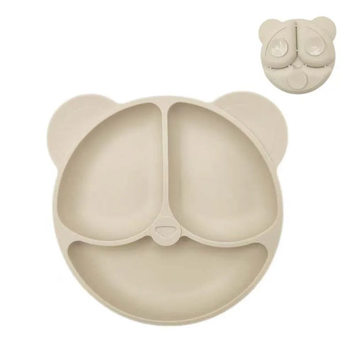 Baby Safe Silicone Dining Plate with Suction