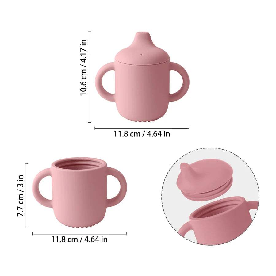 Silicone Baby Cup with Double Handle