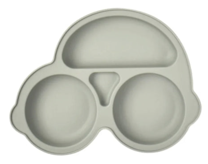 Baby Safe Silicone Dining Plate with Suction