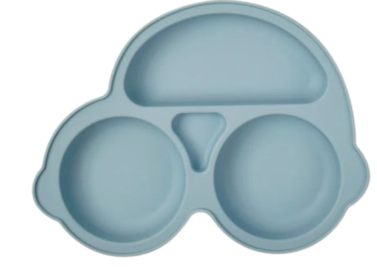 Baby Safe Silicone Dining Plate with Suction