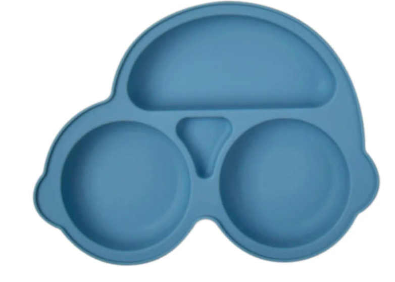 Baby Safe Silicone Dining Plate with Suction