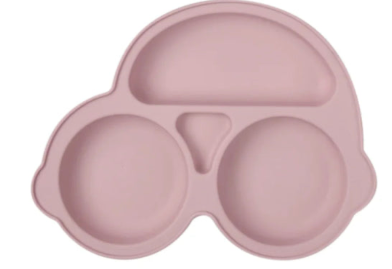 Baby Safe Silicone Dining Plate with Suction