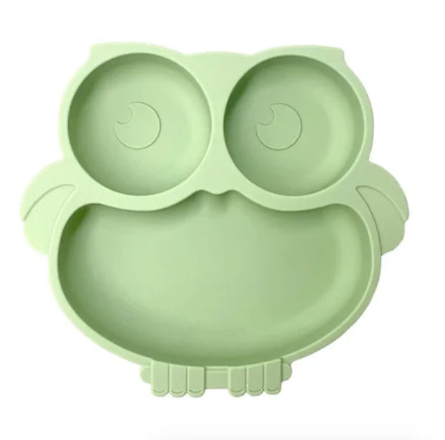 Baby Safe Silicone Dining Plate with Suction