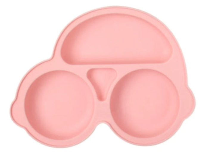 Baby Safe Silicone Dining Plate with Suction